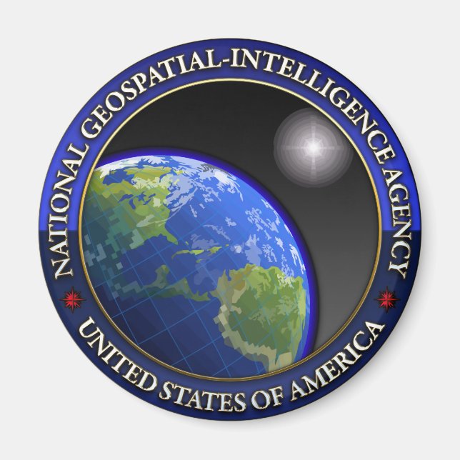 National Geospatial-Intelligence Agency (NGA) Magnet (Framsidan)