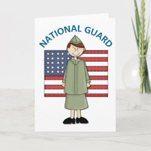 National Guard Female Anpassadet Kort