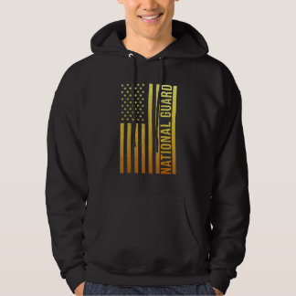 National Guard Flagga Patriotic Hoodie