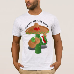 National Hispanic Heritage Month - Cactus T Shirt