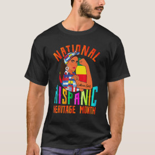 National Hispanic Heritage Month Latino Latina Gir T Shirt