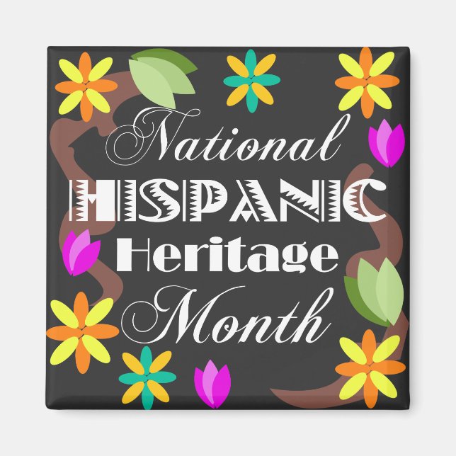 National Hispanic Heritage Month Magnet (Framsidan)