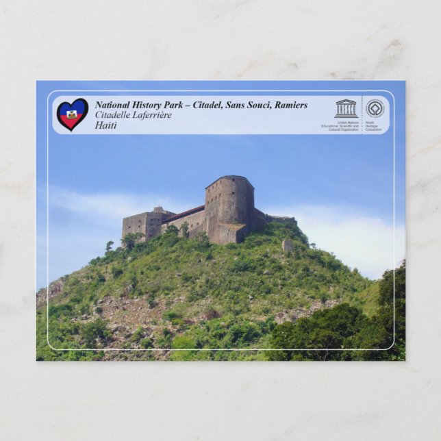 National History Park-Citadel, Sans Souci, Ramiers Vykort (Framsida)