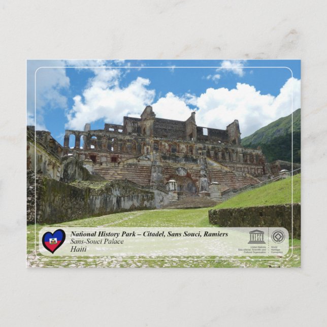 National History Park-Citadel, Sans Souci, Ramiers Vykort (Framsida)
