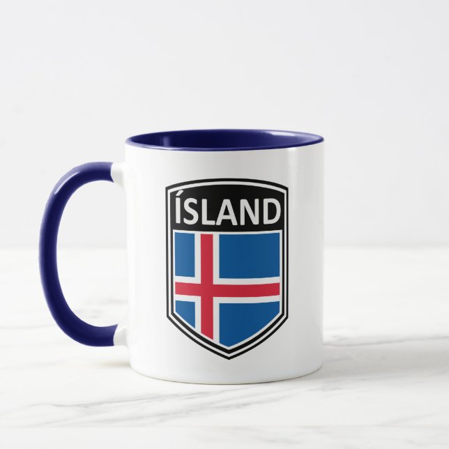 National - Island Mugg (Vänster)