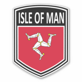 National - Isle of Man Klistermärken