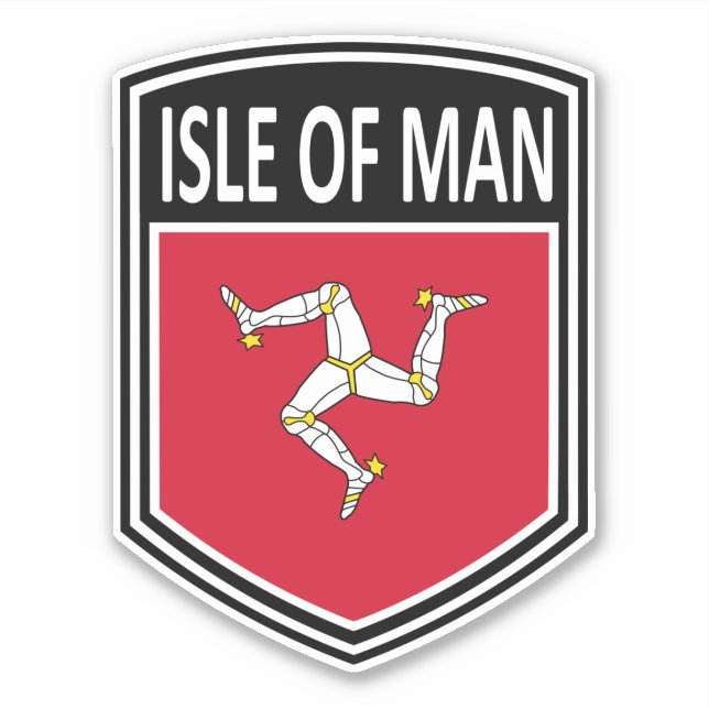 National - Isle of Man Klistermärken (Framsida)