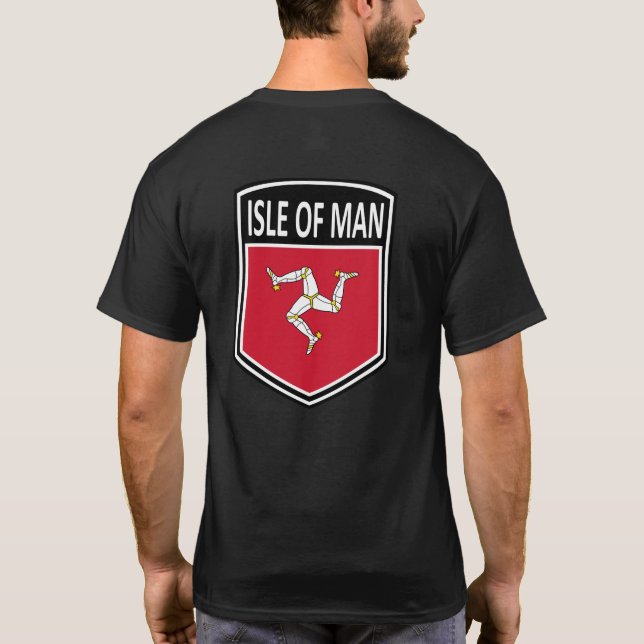 National - Isle of Man T Shirt (Baksida)