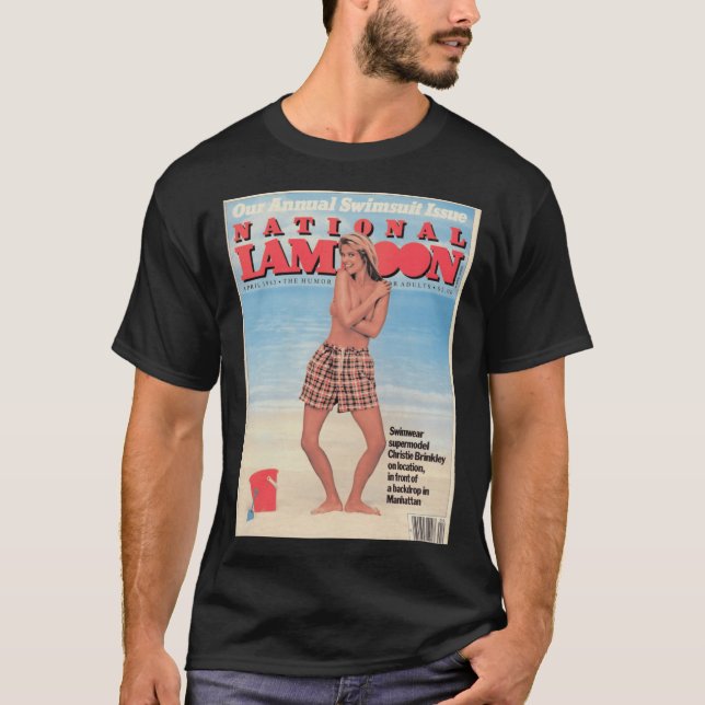 National Lampoon Annual Swimsuit Cover friend T Shirt (Framsida)
