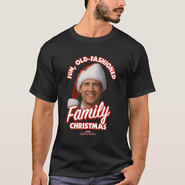 National Lampoon Vacation Clark Santa T Shirt (Framsida)