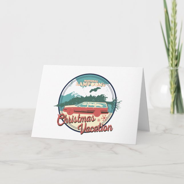 National Lampoon's Christmas Vacation-märke Kort (Framsida)
