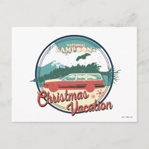National Lampoon's Christmas Vacation-märke Vykort