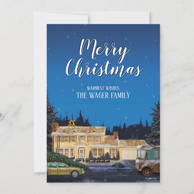 National Lampoon's jul Julkort (Framsida)