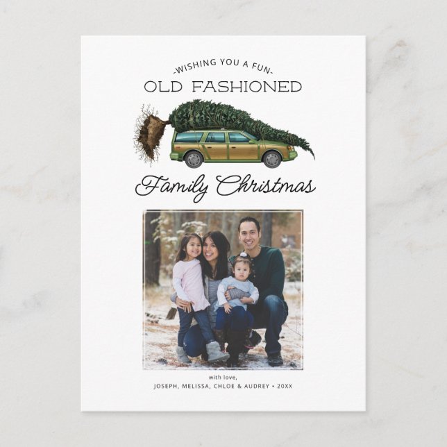 National Lampoons julfamiljfoto Helg Vykort (Framsida)