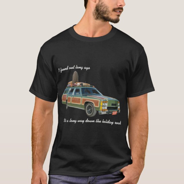 National Lampoons Vacation Homage Holiday Roadruck T Shirt (Framsida)