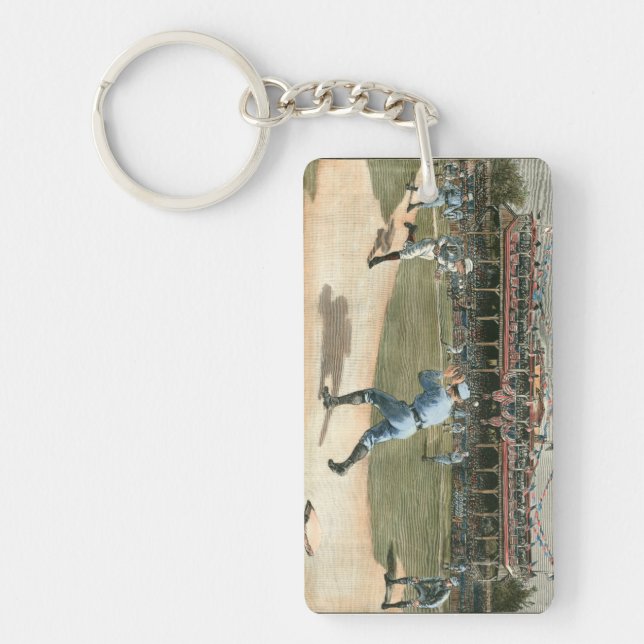 National League Baseball Game 1886 (Framsidan)