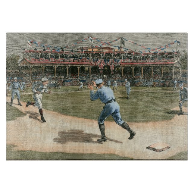 National League Baseball Game 1886 (Framsidan)