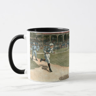 National League Baseball Game 1886 Mugg