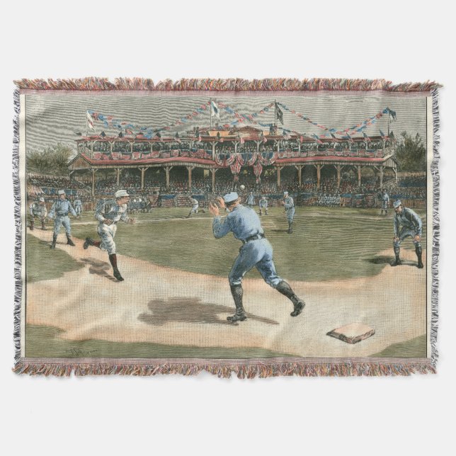 National League Baseball Game 1886 Mysfilt (Framsidan)