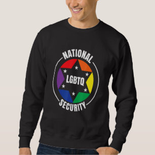 National Lgbtq Security Bisexual Transgender Diver Lång Ärmad Tröja