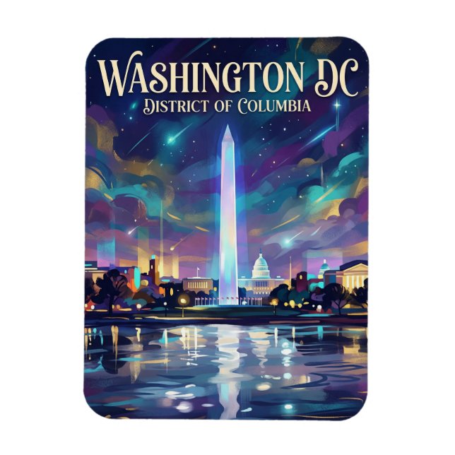 National Mall USA Magnet (Vertikal)