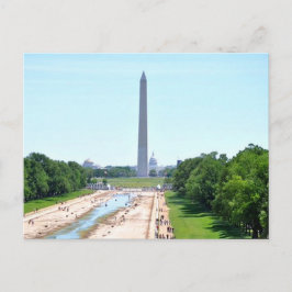 National Mall Washington DC — Washingtonmonumentet Vykort
