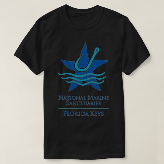 National Marine Sanctuary Florida Nycklar FL Fishi T Shirt (Design framsida)