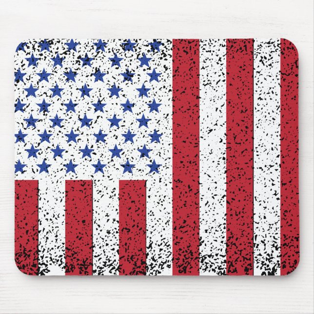 National Mouse American Peace Flagga American Stat Musmatta (Framsidan)