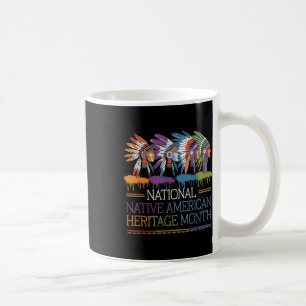 National Native American Heritage Month Heart Kaffemugg