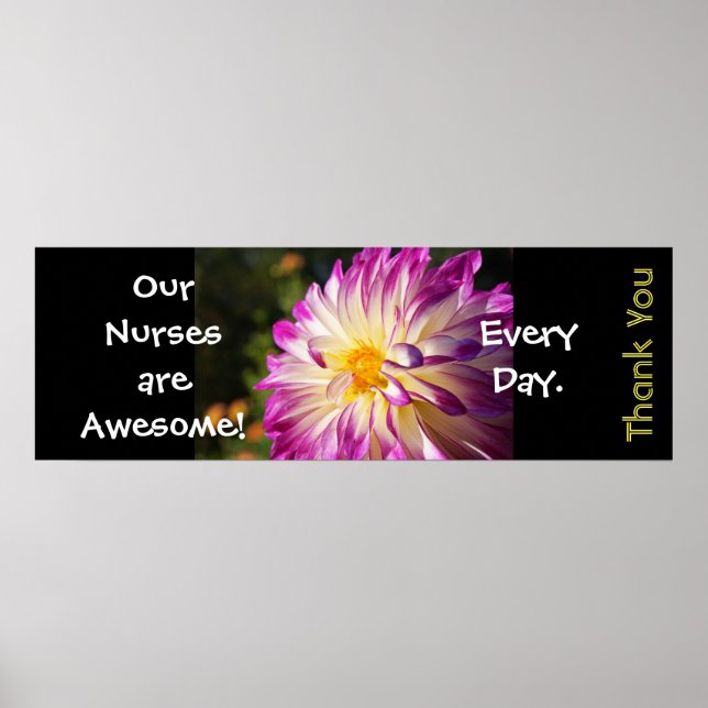 National Nurses Week poster Fantastisk tack (Framsidan)