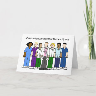 National Occupational Therapy Month. Kort