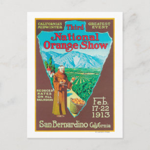 National Orange ShowPoster #1 Vykort