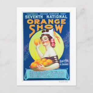 National Orange ShowPoster #3 Vykort