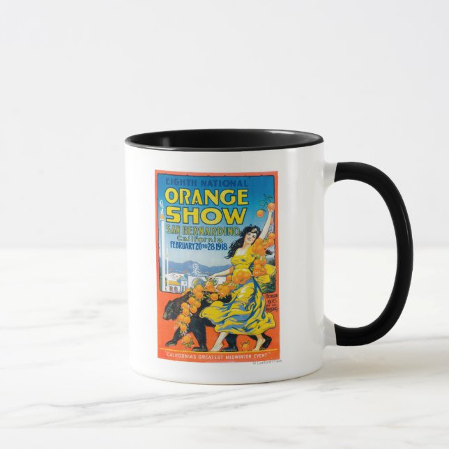 National Orange ShowPoster #5 Mugg (Höger)