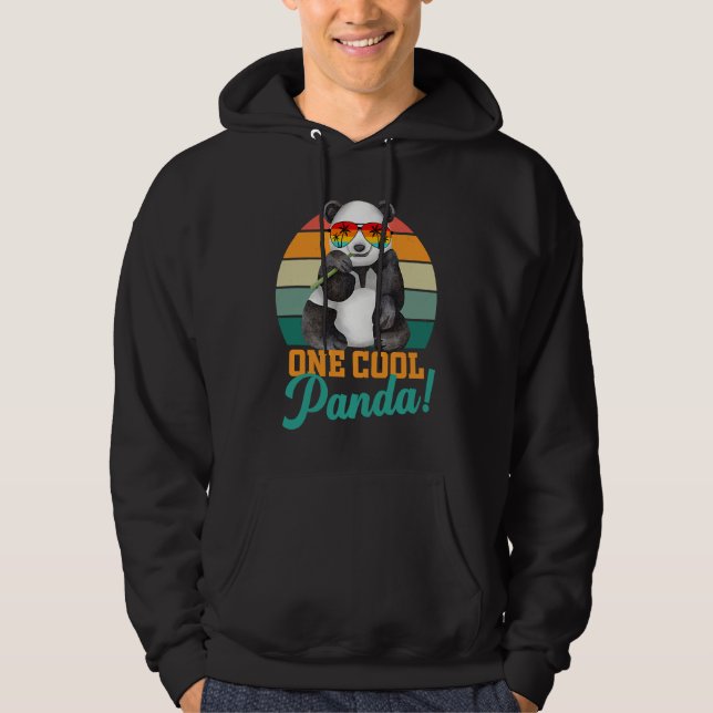 National Panda Day  for women kids boys girls men  Hoodie (Framsida)