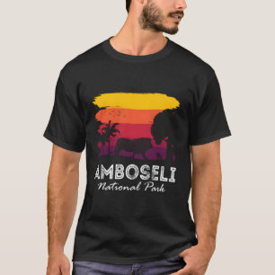 National Park Afrika Amboseli Kenya T Shirt