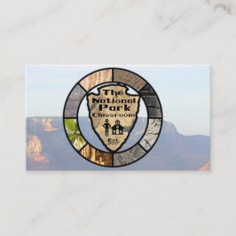 National Park Classroom Business Card Visitkort