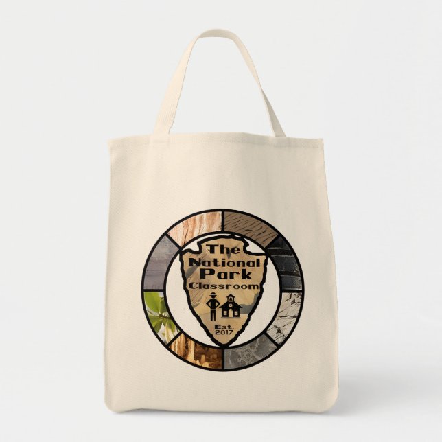 National Park Classroom Tote Bag Tygkasse (Framsidan)