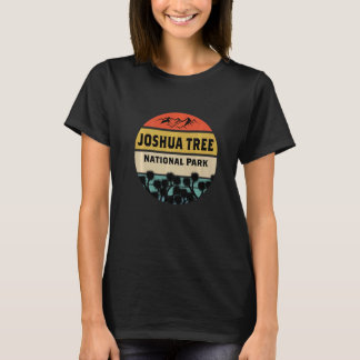 National Park Joshua Träd California Camping och H T Shirt
