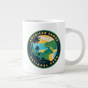 National Park of American Samoa Jumbo Mugg