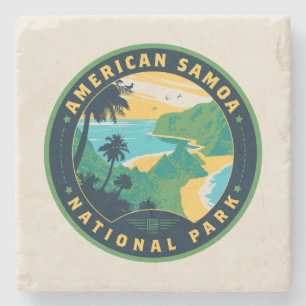 National Park of American Samoa Stenunderlägg