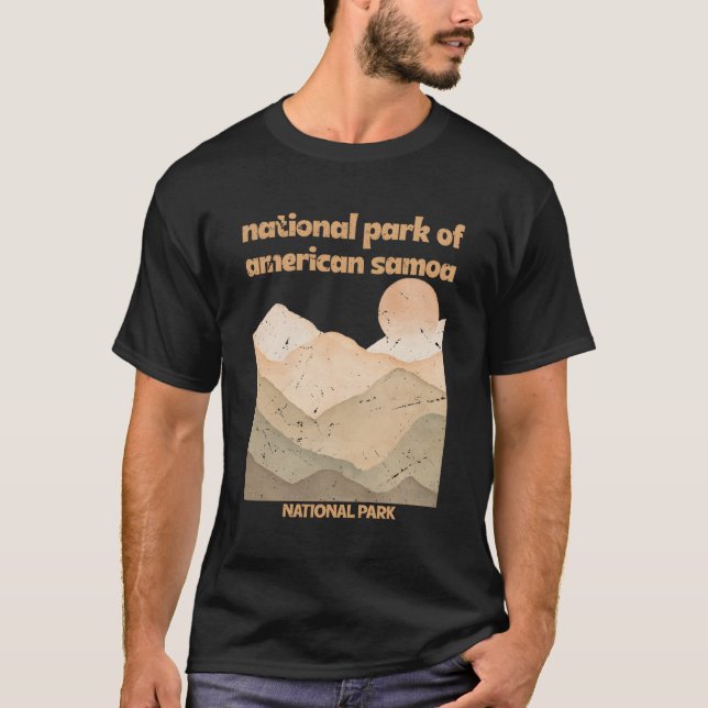 National Park of American Samoa Visitor T Shirt (Framsida)