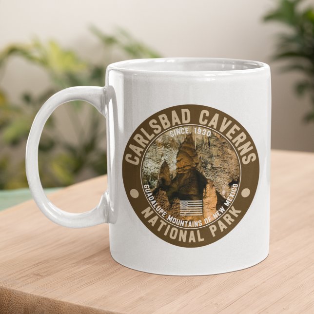 National Park of Carlsbad Caverns Kaffemugg (Skapare uppladdad)
