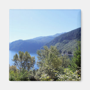National Park, Seattle, USA, vackert landskap Magnet