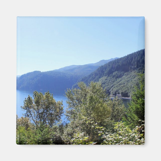 National Park, Seattle, USA, vackert landskap Magnet (Framsidan)