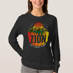 National Park Souvenir Utah Zion Hiking Nature Cam T Shirt