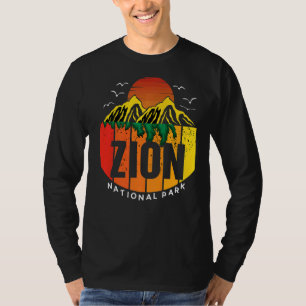 National Park Souvenir Utah Zion Hiking Nature Cam T Shirt