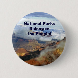 National Parker Belong to People Button, Pin Knapp