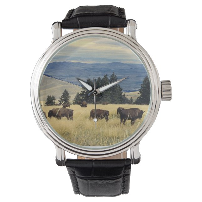 National Parker Bison Herd Armbandsur (Framsida)