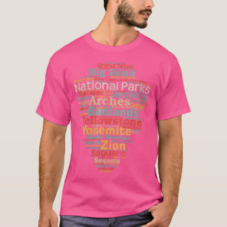 National Parker List Ord Cloud Camping Hiking Mana T Shirt